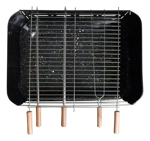 Parrilla Para Barbacoa Arizona Mor Con Lavabo Esmaltado - 3026 Negro/blanco - Imagen 4