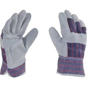 Guante De Carnaza Protector Para Soldador De Trabajo