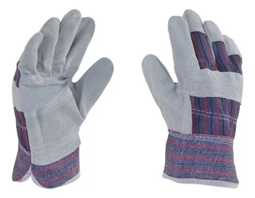 Guante De Carnaza Protector Para Soldador De Trabajo
