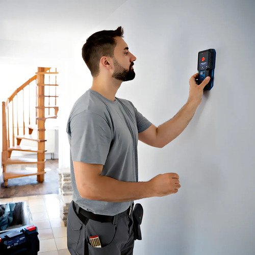 Escáner Detector De Materiales Profesional Bosch Gms 120-27, Color Azul - Imagen 6