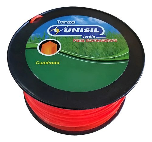 Bobina Tanza Cuadrada Para Bordeadora 2.5 Mm X 1 Kg - Tyt Roja