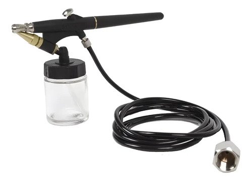 Aerógrafo Bta Tools 279004-1 Con Manguera Depósito 0.02l Pintura Acrílica - Imagen 4