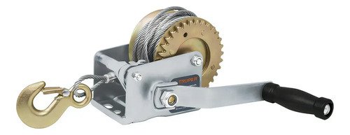Malacate Con Manivela 300 Kg Con Cable Acero 7m Truper Maw-27c - Imagen 2