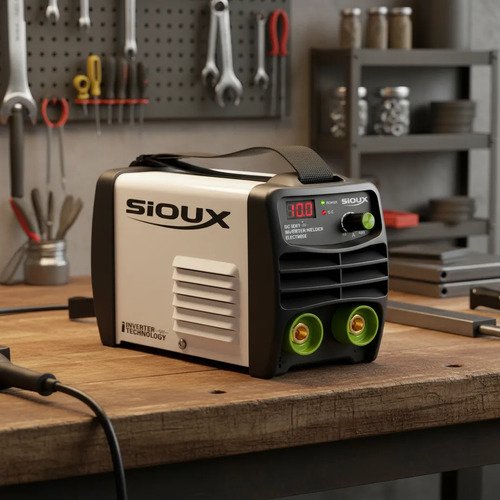 Soldadora Inverter Sioux Electrodo 140a Portátil 220v Blanco - Imagen 2