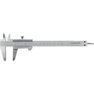 Calibre Mecánico De Medición Vernier Crossmaster 0 A 150 Mm