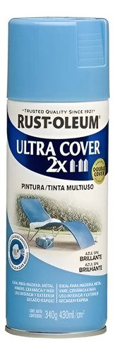 Aerosol Rust Oleum Ultra Cover Multiuso Brillante | Ed Color Azul Spa