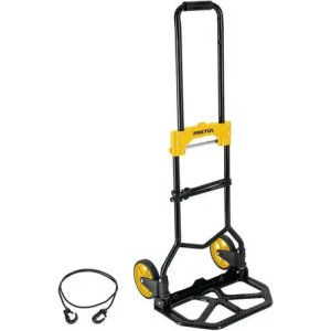 Diablito Plegable De Carga Acero Alta Resistencia 60 Kg Negro