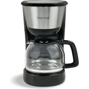 Cafetera Smartlife Sl-cm4313 Semi Automática Negra Y Acero Inoxidable De Filtro Negro/inox