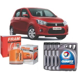Pack Cambio De Aceite Y Filtros Suzuki Celerio Total 10w40