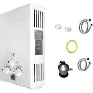 Calentador Instantáneo Supergas 6l Inox Calefon - Tyt Blanco