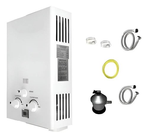 Calentador Instantáneo Supergas 6l Inox Calefon - Tyt Blanco