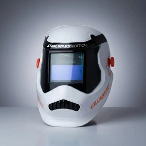 Mascara Fotosensible Lusqtoff St-starwars Edition Blanco Y Naranja