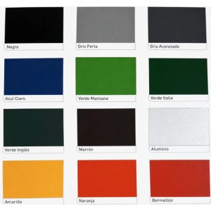 Pintura Esmalte Sintetico Brillante Int/ext 0.9 Lt Colores Negro
