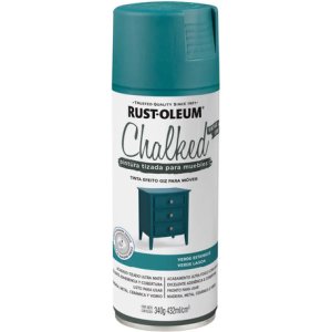 Rust-oleum Chalked Pintura Tizada Verde Estanque Aerosol Ultra Mate 432ml