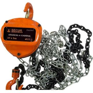 Aparejo A Cadena 1t 3m Secur Calidad Superior - Tyt