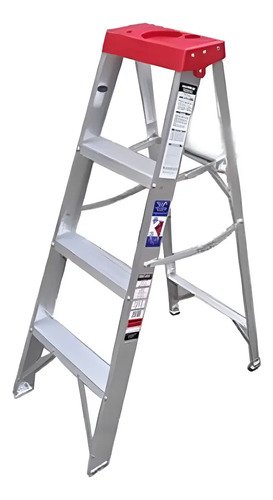 Escalera Tijera De Aluminio Escalumex 4 Escalones - Tyt Aluminio