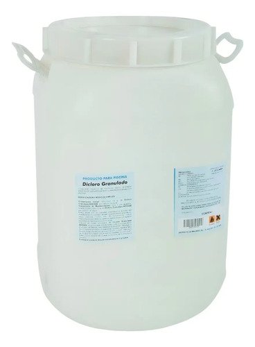 Cloro Granulado Tecsys 5kg Rápido Choque Dicloro Piscina