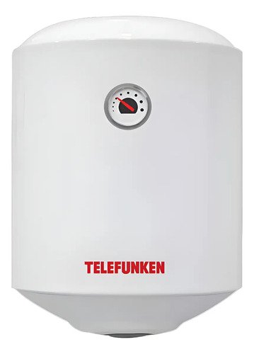 Calefon Termotanque Electrico Telefunken De 50 Litros Acero Blanco