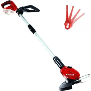 Bordeadora Inalambrica Telescopica Einhell Bateria 18 Volt Rojo