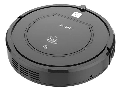 Aspiradora Robot Xion Control Remoto Vuelve A La Base Mopea Negro