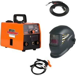 Soldadora Mig Flux Mma Tig 120a Smarter Fx120 Pro C/ Caret Naranja