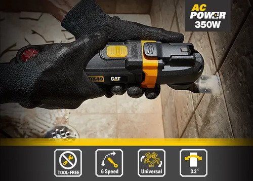 Herramienta Sierra Multifuncion Caterpillar 300w Renovator 50hz - Imagen 3