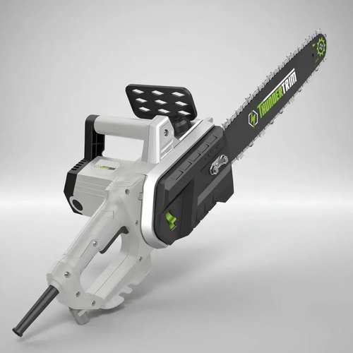 Motosierra Eléctrica Thundertrim De 2000w Para Jardines Con Espada De 16 Gris 50 Hz - Imagen 7