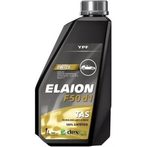 Ypf Aceite Sintetico F50 Dexos I 0w20 Elaion Envase 1 Litro.
