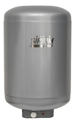 Termotanque Eléctrico Sirium Cilíndrico 40l - Clase A Color Gris