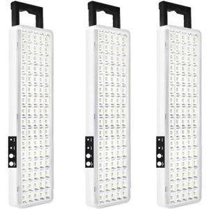 Pack X 3 Luminaria Emergencia 80 Smd - Calidad Unilux Blanco