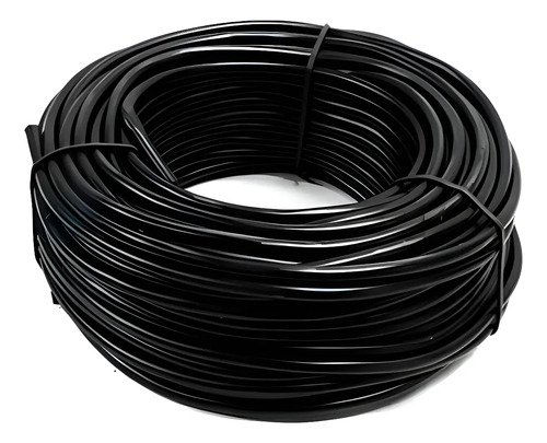 Cable Bajo Goma Negro 3x1 50mts 3 Conductores I Tyt Negro