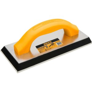 Llana Goma Negra 240x100mm Mango Plastico Hsfr24108 - Tyt