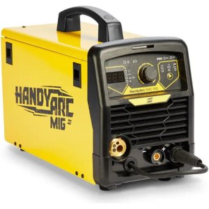 Máquina De Soldadura Inverter 160a Handyarc Mig 160i Esab Con Antorcha Color Amarillo