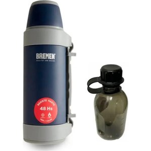 Termo Bremen De 1.2 L Con Pico Cebador Azul Marino