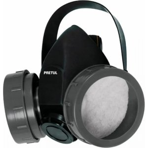 Mascarilla 2 Filtro Incluidos  Para Polvo  Pretul Filtro Inc M