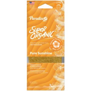 Perfumador Bloque Paradise Air Pure Sunshine Auto Y Hogar Usa Naranja
