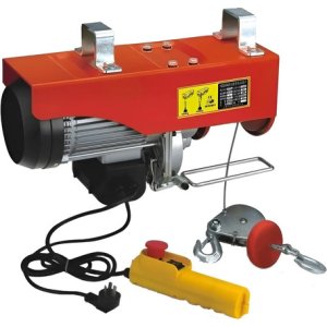 Aparejo Electrico 500 1000kg Cable Acero 12m Mando Distancia Cantidad De Cuerdas 1 Color Naranja
