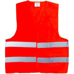 Chaleco Reflectivo Con Bandas Naranjas - Tyt