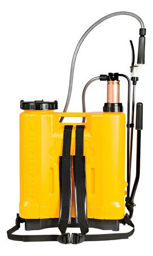 Fumigadora Pulverizadora 20 Lts Tipo Mochila Guarany - Tyt Amarillo