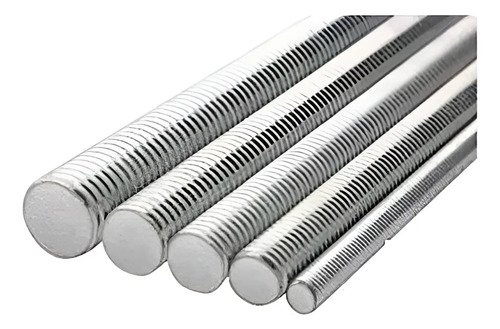 Varilla Roscada Galvanizada 3/8'' -10mm Isopanel X 28 Mts Plateado