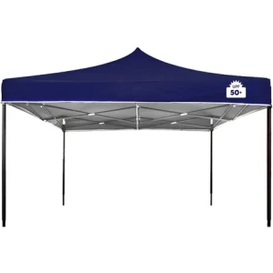Gazebo 3 X3 Reforzado E Impermeable Filtro Uv 30 Color Azul