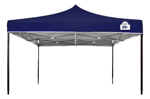 Gazebo 3 X3 Reforzado E Impermeable Filtro Uv 30 Color Azul