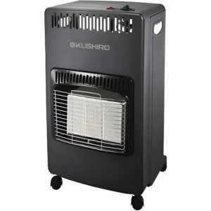 Estufa Garrafera Plegable 4200 W Kushiro Fegi-egp1 Negro