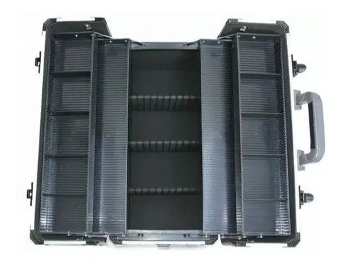 Valija Caja Herramientas Aluminio Electricistas Con Detalles Gris - Imagen 4