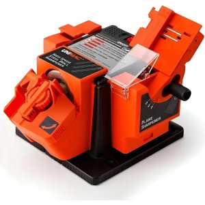 Afilador Multiuso 65w Mechas, Cuchillos, Tijeras  3 En 1 Amarillo