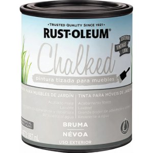 Pintura Tizada Exterior Chalked Brochable 0,88l Rust Oleum Bruma Mate