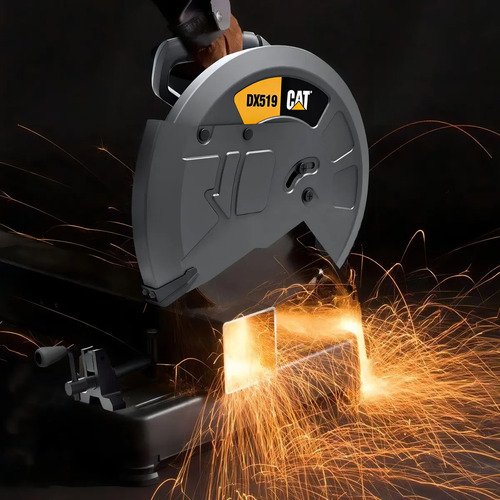Sierra Sensitiva Cat Caterpillar 2200w 355mm 14 Tyt Negro - Imagen 5