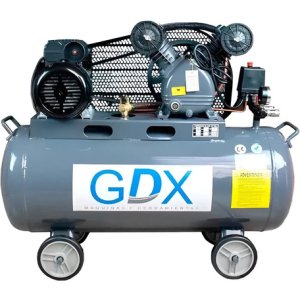Compresor De Aire 3hp 100l Industrial Gdx - Tyt Gris 1 Monofásica