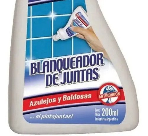 Limpiador Blanqueador Juntas Azulejos Baldosas Merclin 200ml - Imagen 2