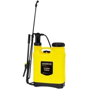 Fumigador Pulverizador Atomizador Manual 20 Lt Crossmaster Color Amarillo